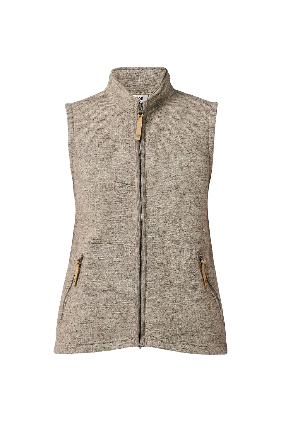 Ivanhoe NLS Coco Vest Weste Latte 38 Wolle ungefärbt