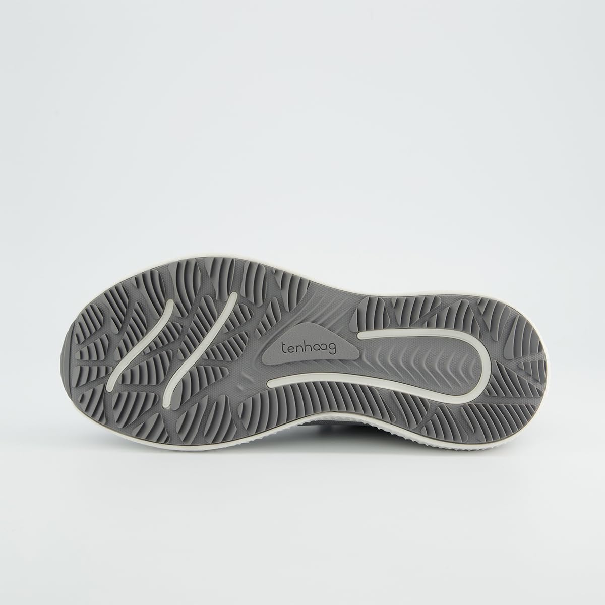 tenhaag airhaag Sneaker grau Textil Gr. 44.5 EU
