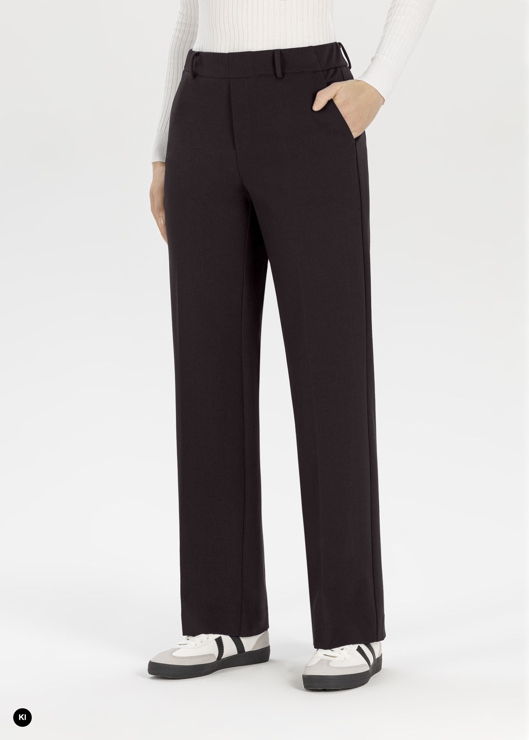 Stehmann Culotte Fenja Culotte chocolate plum Viskose-Jersey