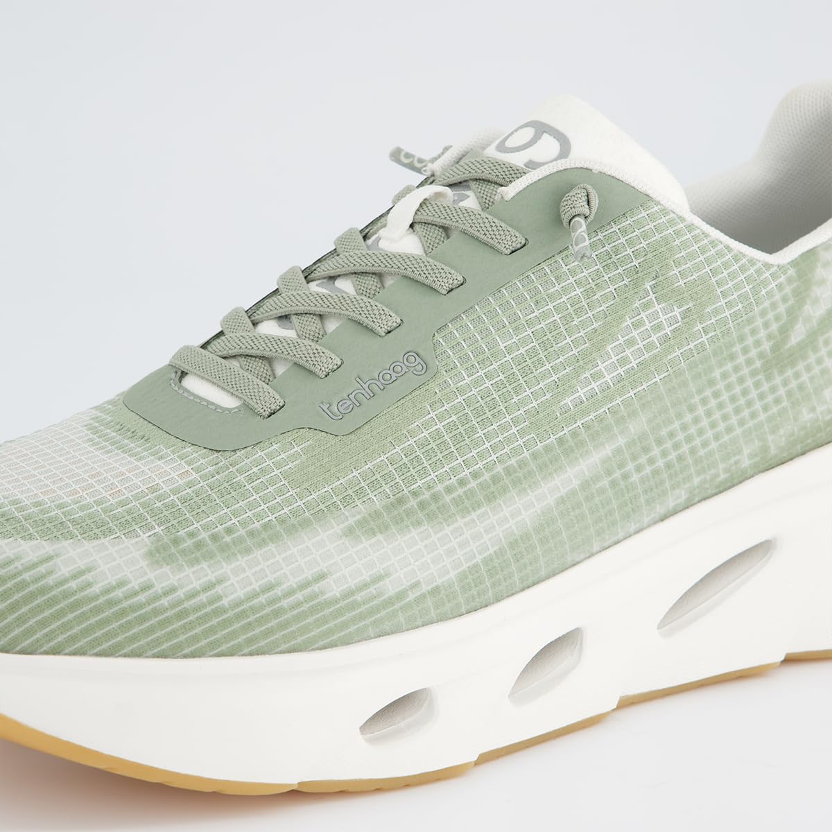 tenhaag wavehaag Herren Sneaker Grün 42.5 EU Mesh
