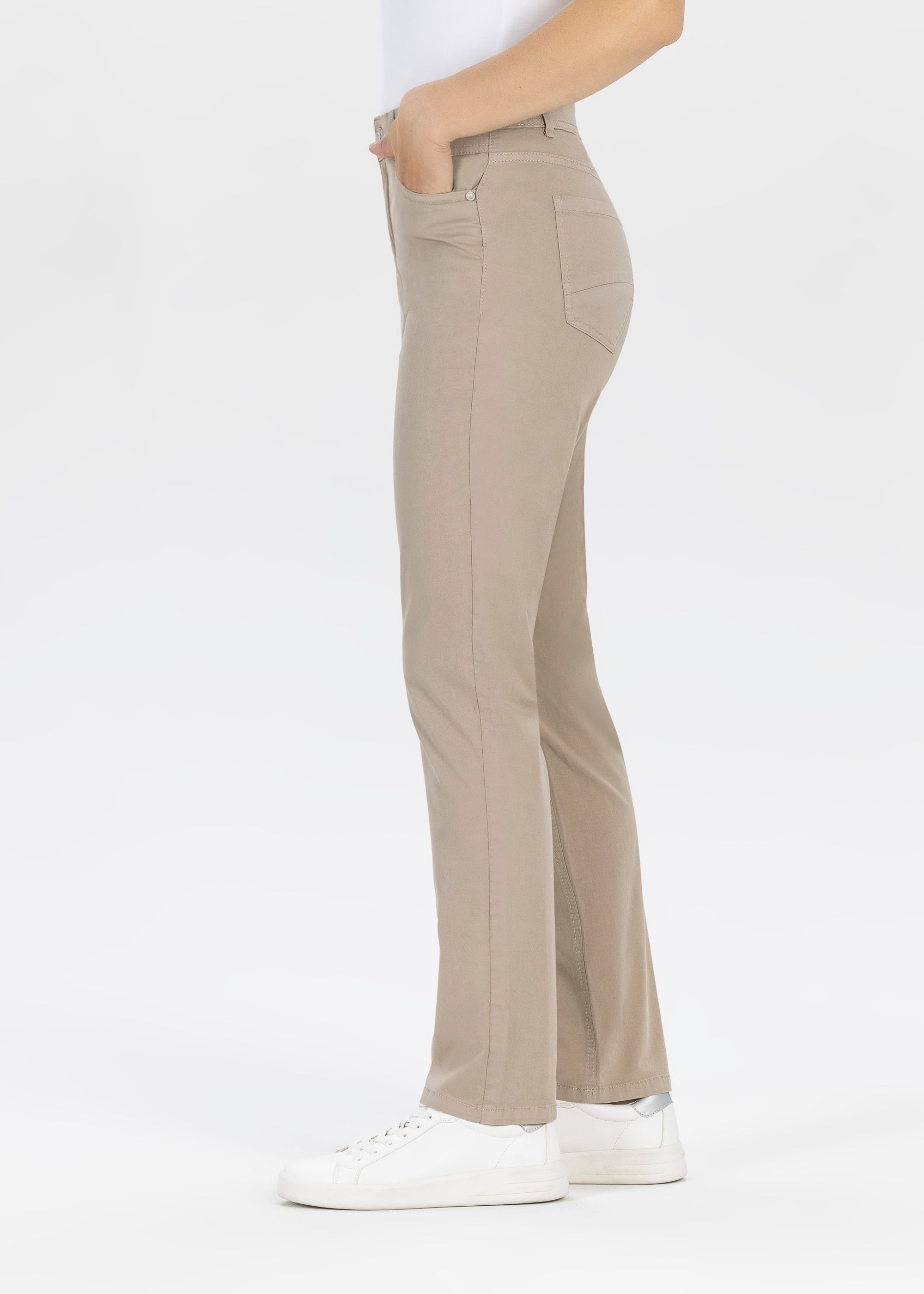 Stehmann Mellina Sporty Gabardine Hose nougat 5-Pocket