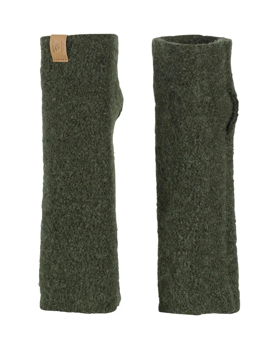 Ivanhoe Loden Gaters Woll Handstulpen Loden Green S 800g