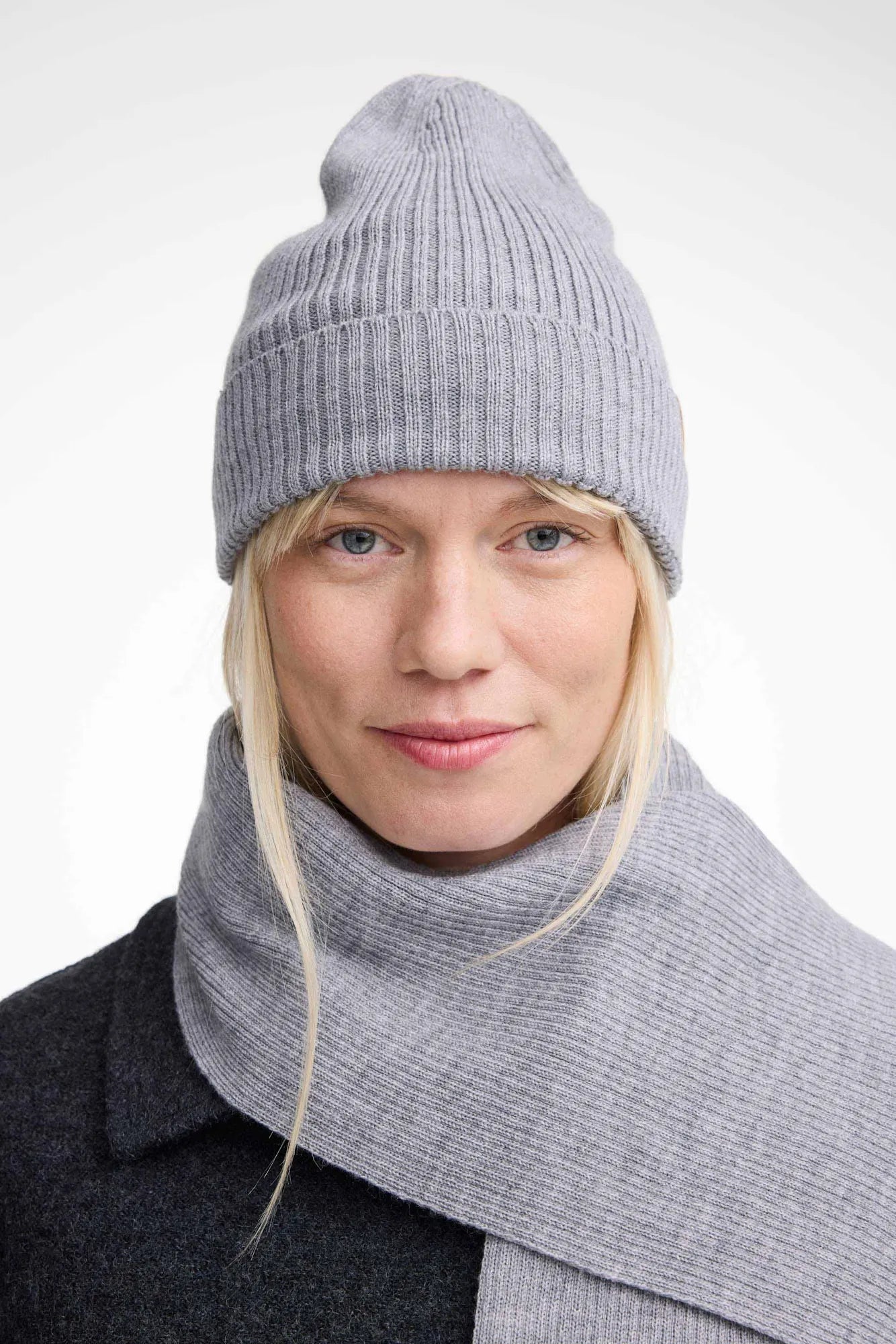 Ivanhoe Gelu Hat Merino Mütze Grey Marl 100% Merino