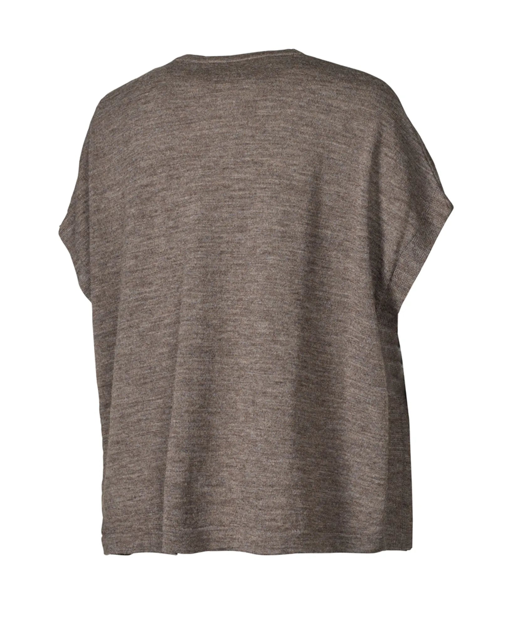 Ivanhoe NLS Poppy Poncho Nutmeg 100% Wolle Damen
