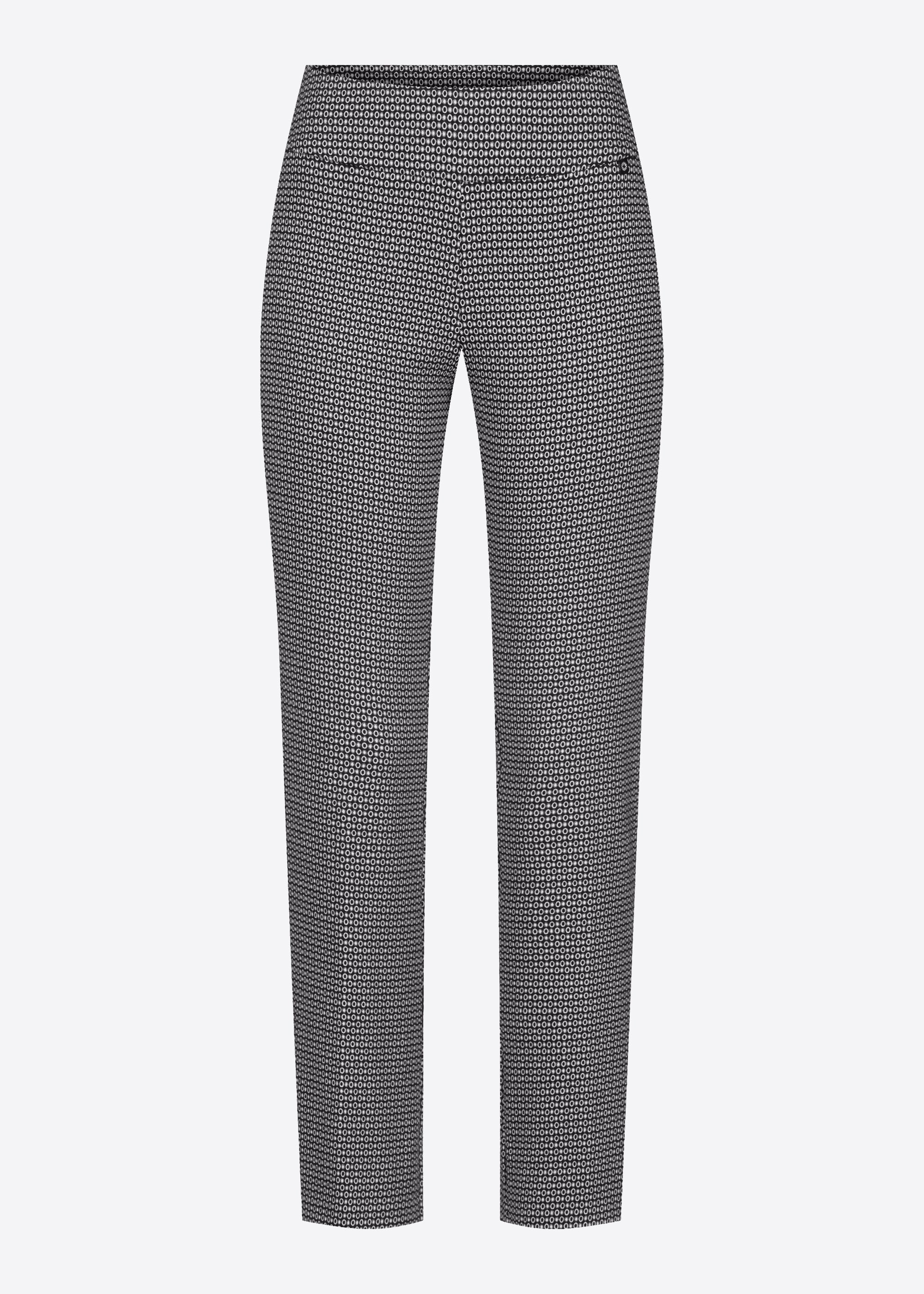 Stehmann Ina 7/8 Hose Jacquard schwarz Gr.34-48