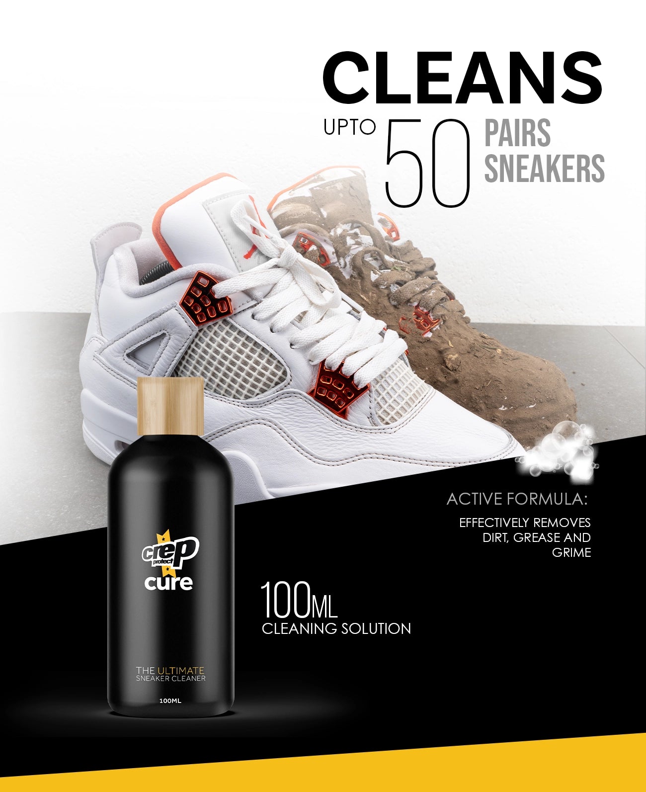 Crep Protect White Sneaker Care Bundle Pflegeset 4tlg