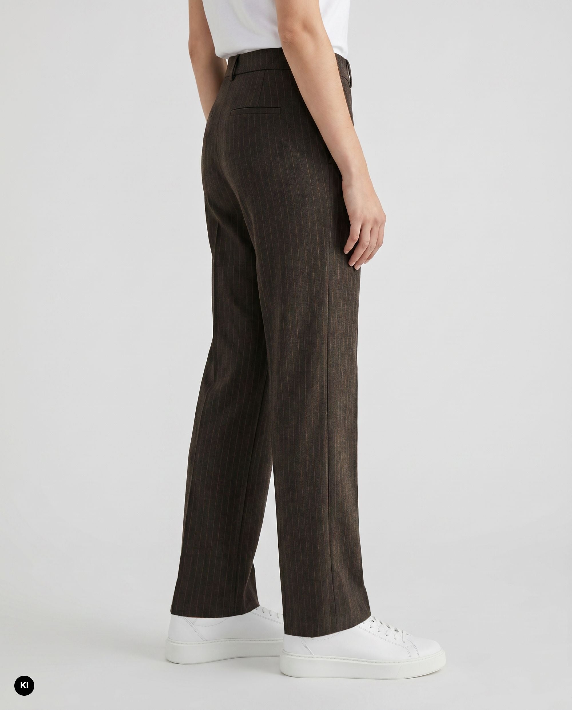 Stehmann Fenja Culotte americano Straight Fit Pinstripes