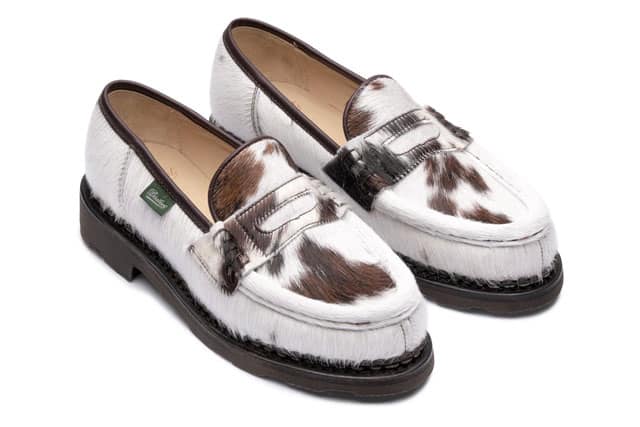 Paraboot Orsay Griff Loafer Marron-Poils Vache braun Fell