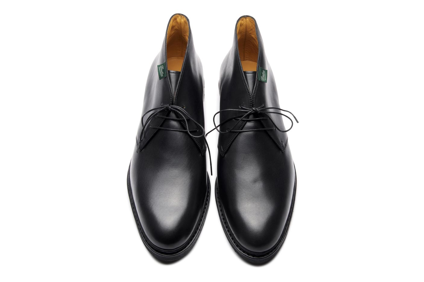 Paraboot Lully Stiefelette Glattleder schwarz