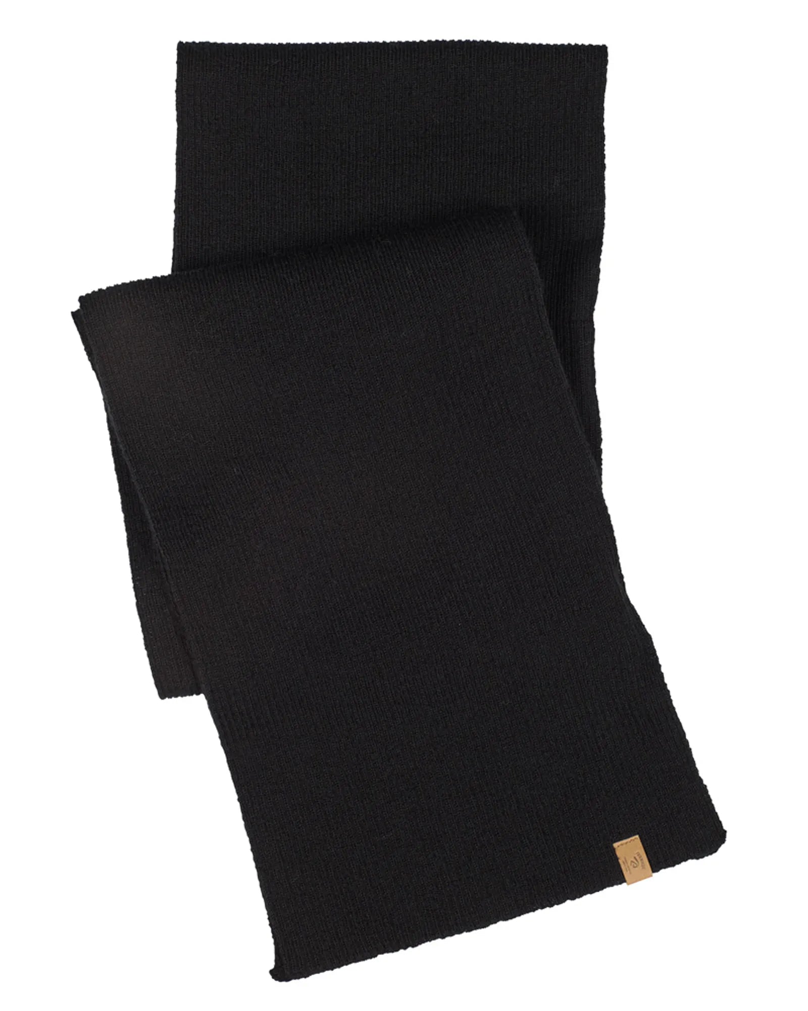 Ivanhoe Vide Scarf Wollschal Black 23x190cm 100% Wolle