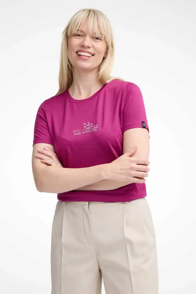 Ivanhoe Cilla Vine T-Shirt Damen lilac rose Merino