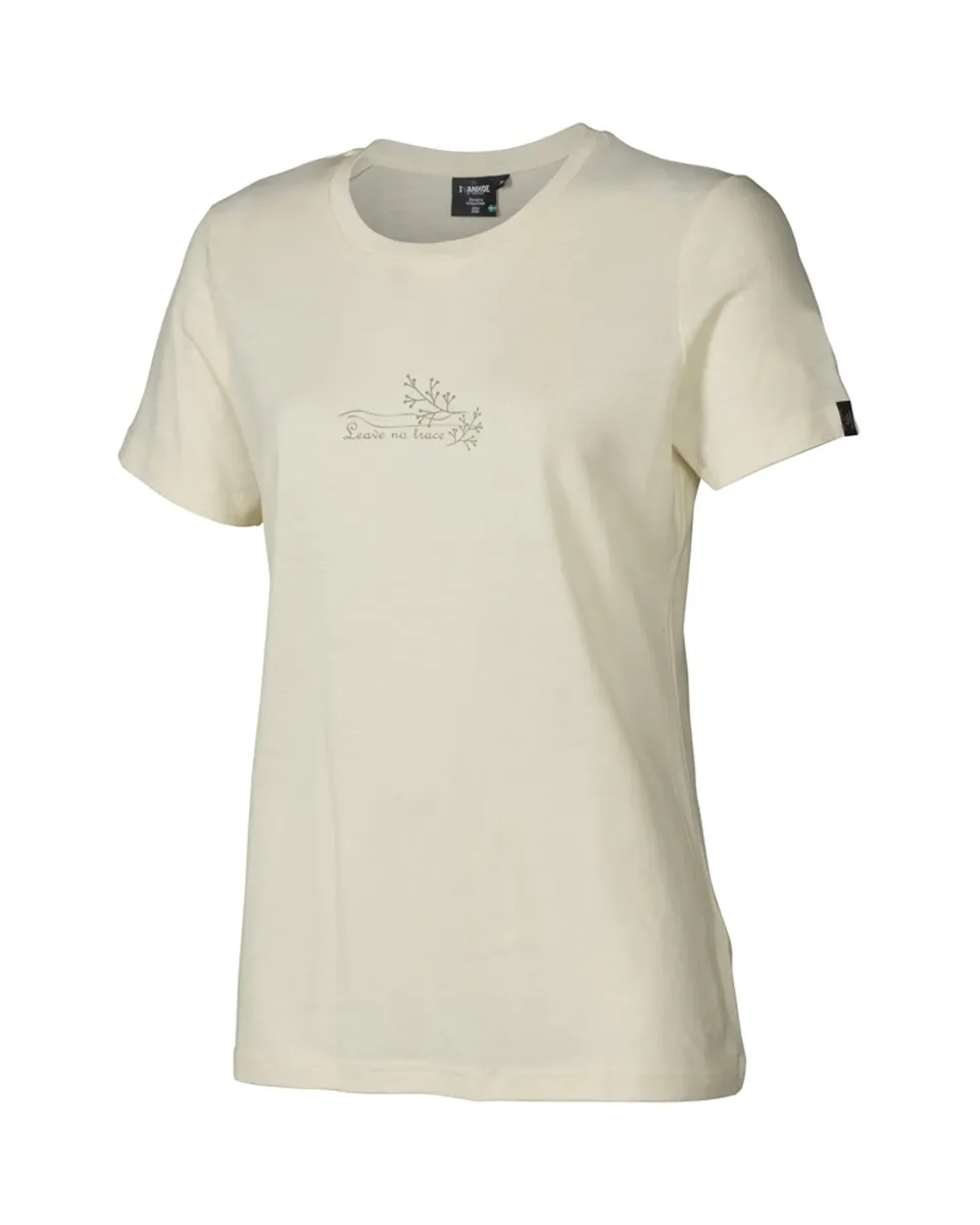 Ivanhoe Cilla Vine T-Shirt Natural White Merino 160g
