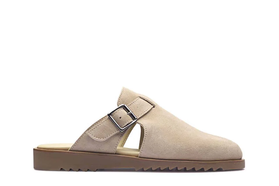 Paraboot Athenes Sandale Velours Gres Leder