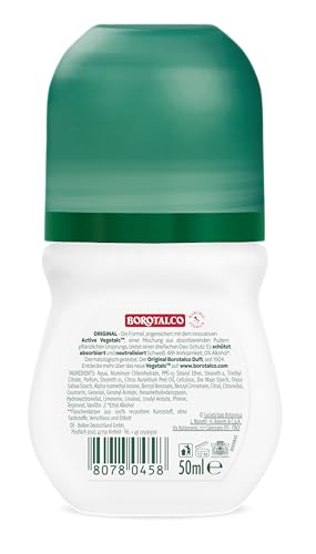 Borotalco Original Deo Roll-On 50 ml ohne Alkohol