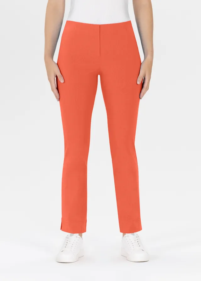 Stehmann Ina-740 7/8-Hose coral Bengaline Stretch