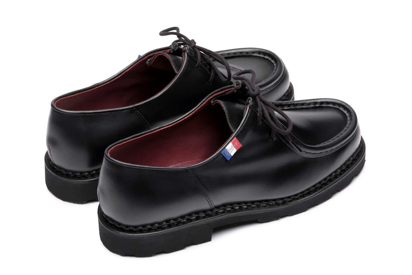 Paraboot Michael Derby schwarz Glattleder Marche