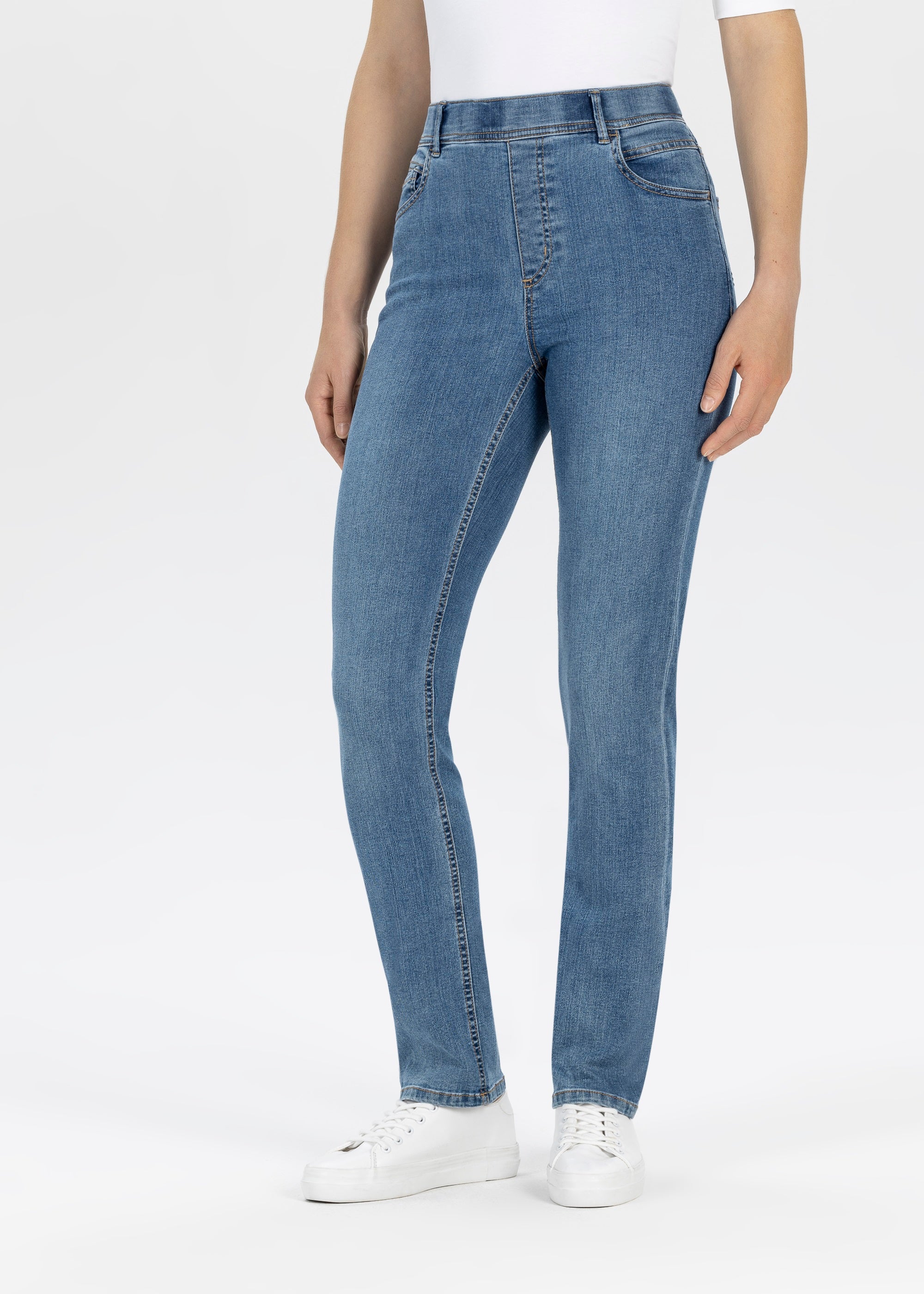 Stehmann Melli Powerstretch Denim Jeans frozy cobalt 34-48