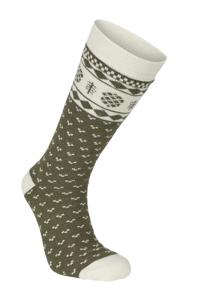 Ivanhoe Wool Sock Folklore Socken Loden Green Merino 39-42