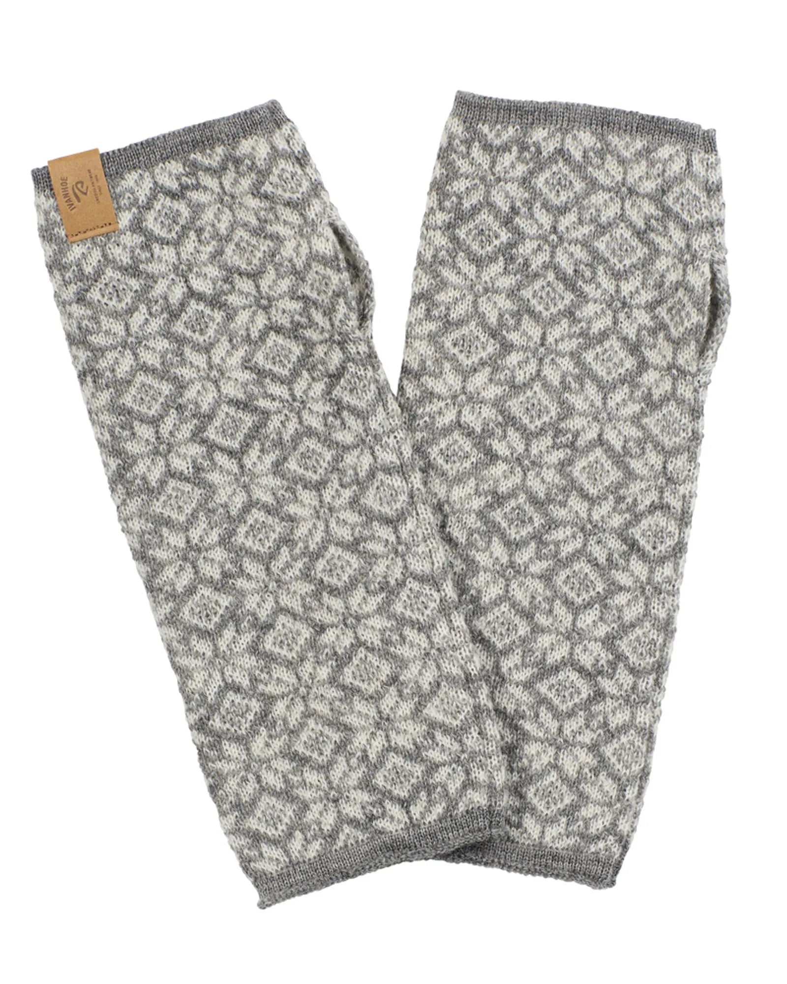 Ivanhoe Fiona Wristband Stulpen Grey Marl 100% Wolle