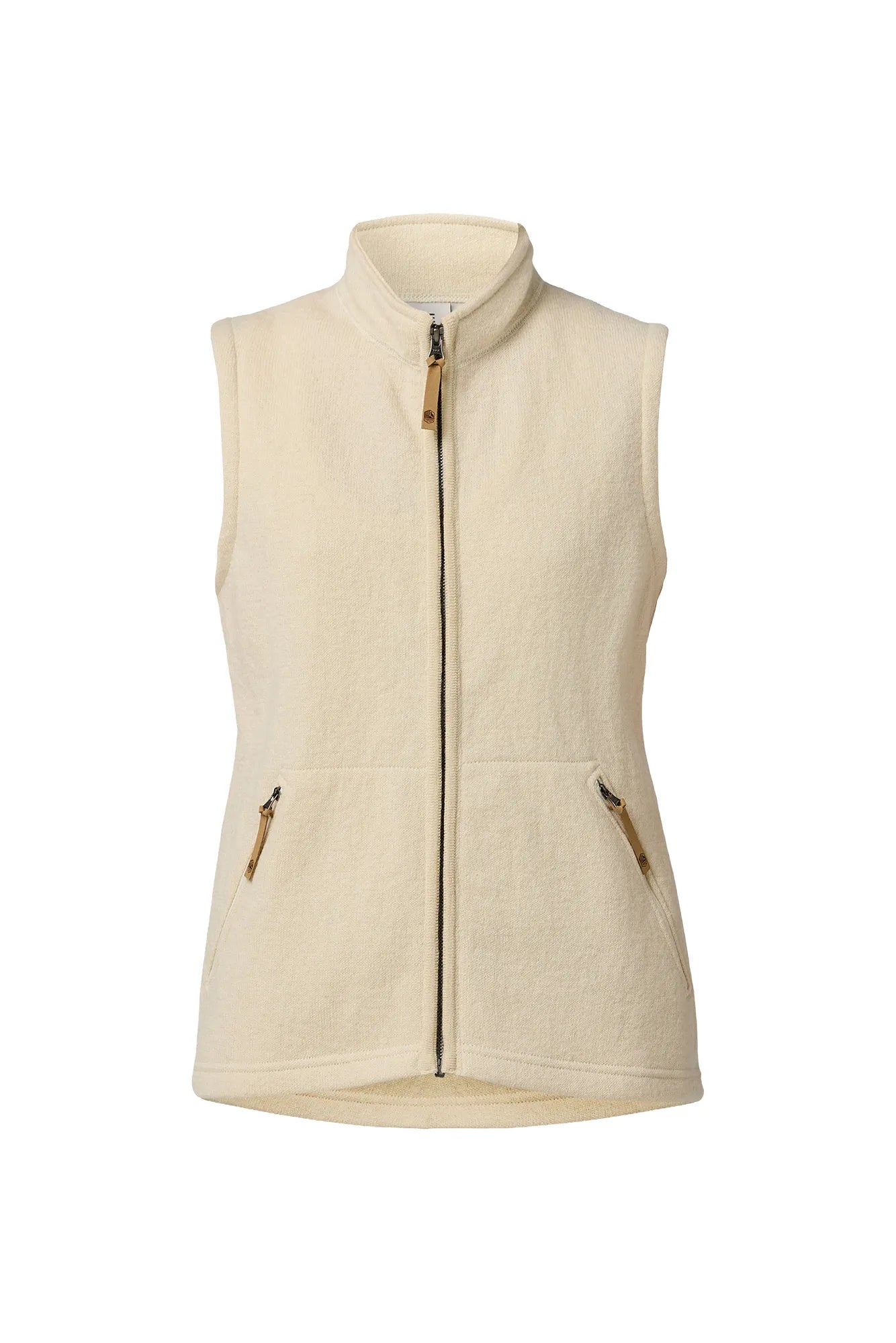 Ivanhoe NLS Coco Vest Wollweste Natural White 100% Wolle