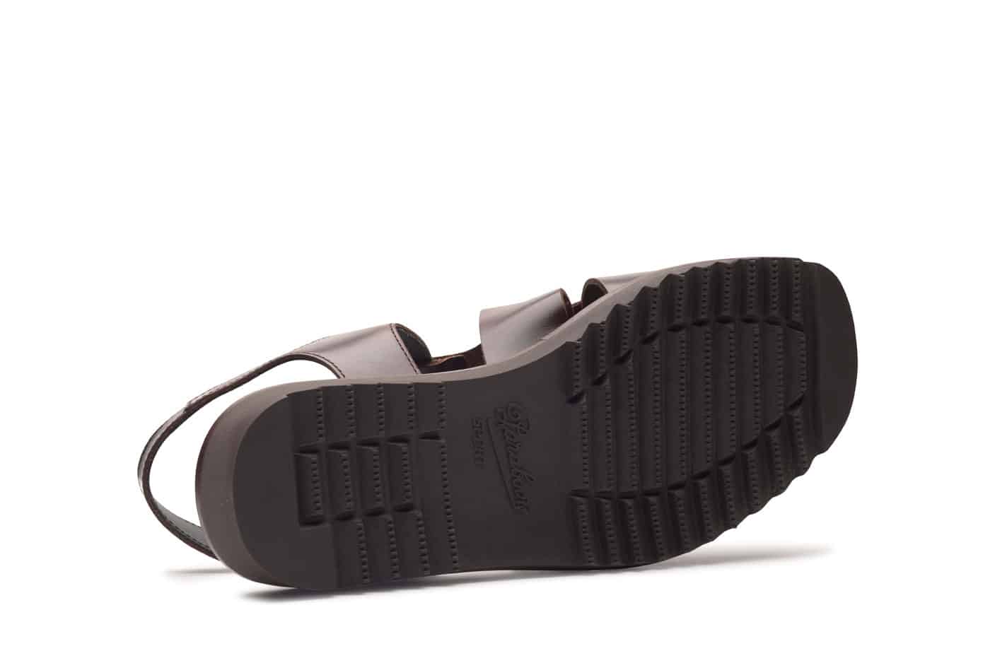 Paraboot Santorin Sport Sandalen braun Glattleder America