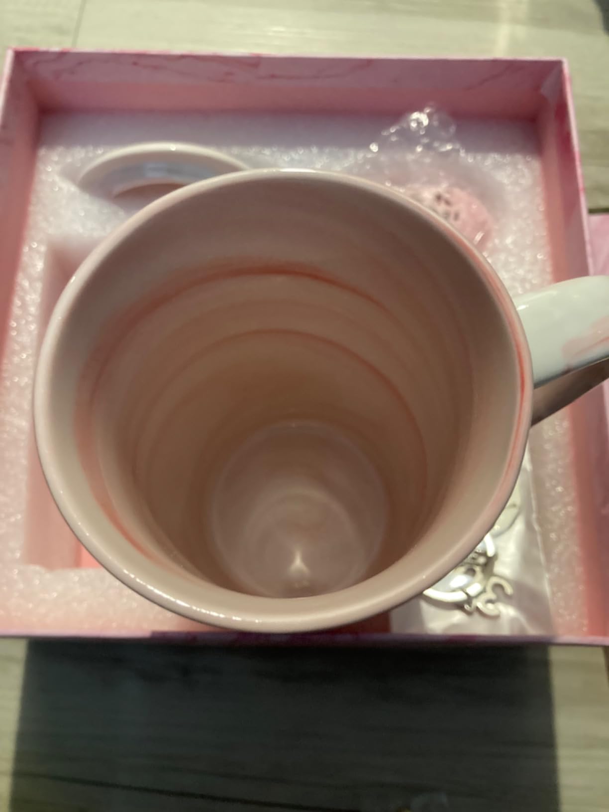 YYDSXK 40. Geburtstag Tasse Set Rosa Geschenkbox