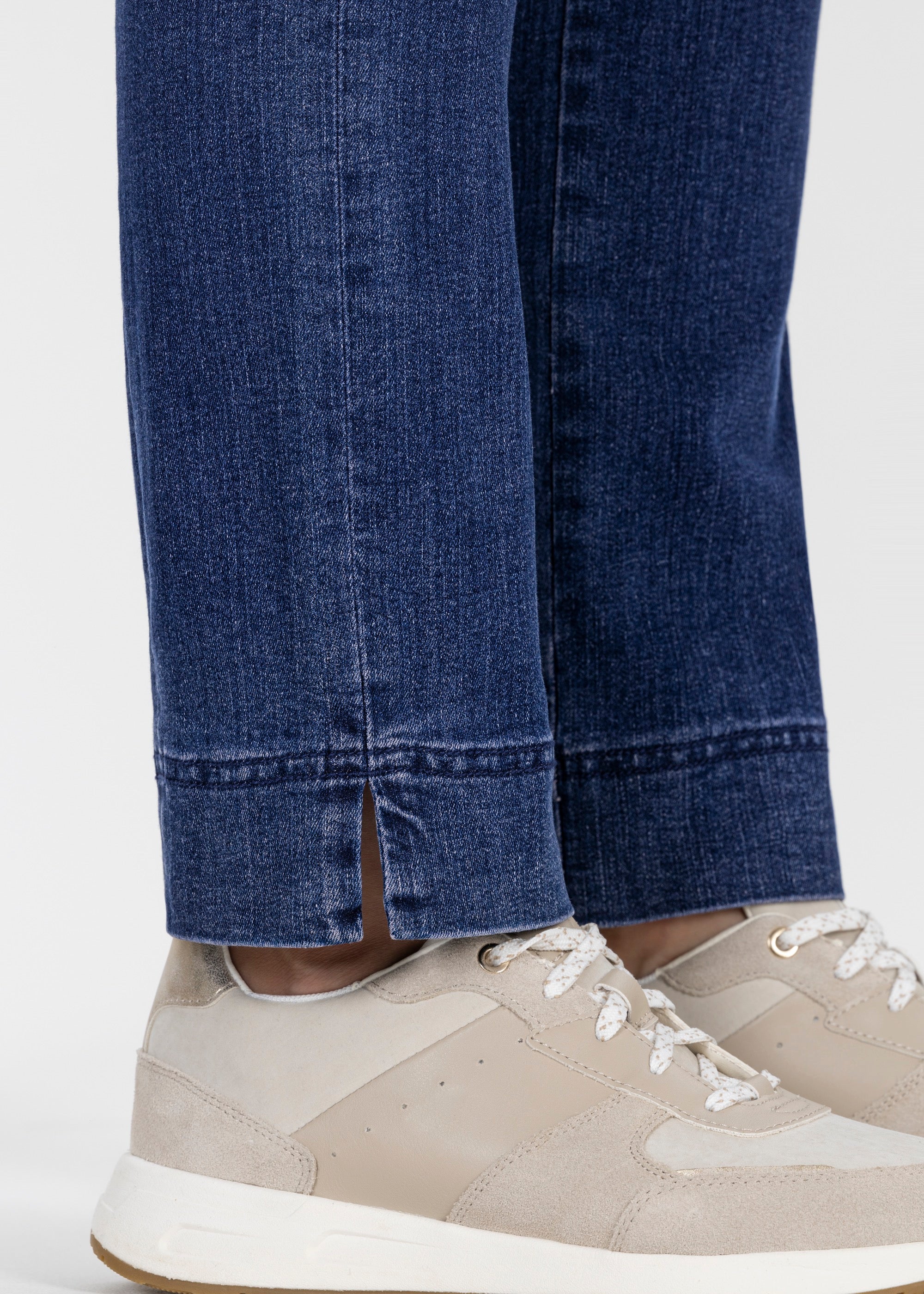 Stehmann Ina Straight Fit Hose fjord navy 7/8 Denim