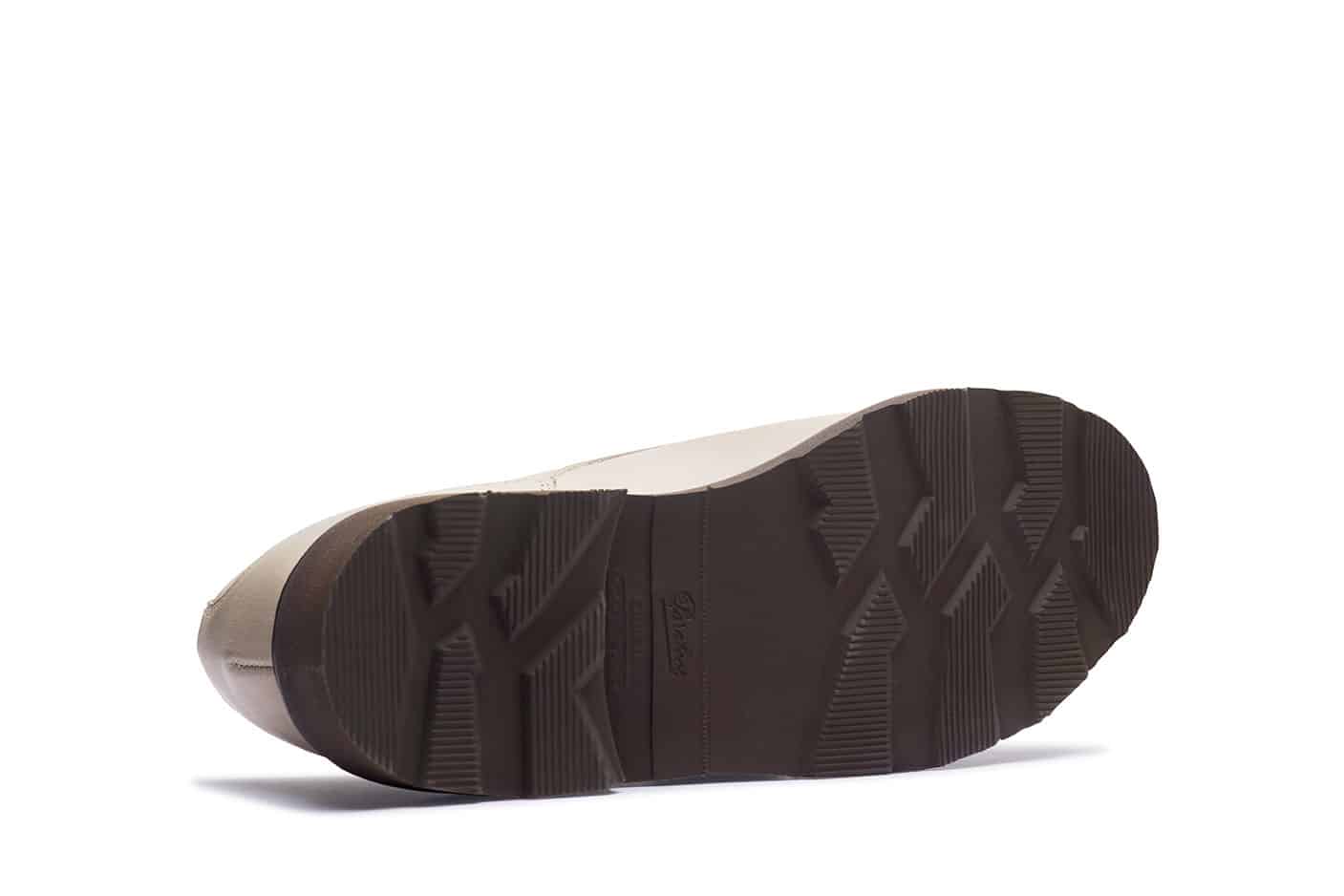 Paraboot Chambord Derby Griff Noire Neige Weiss