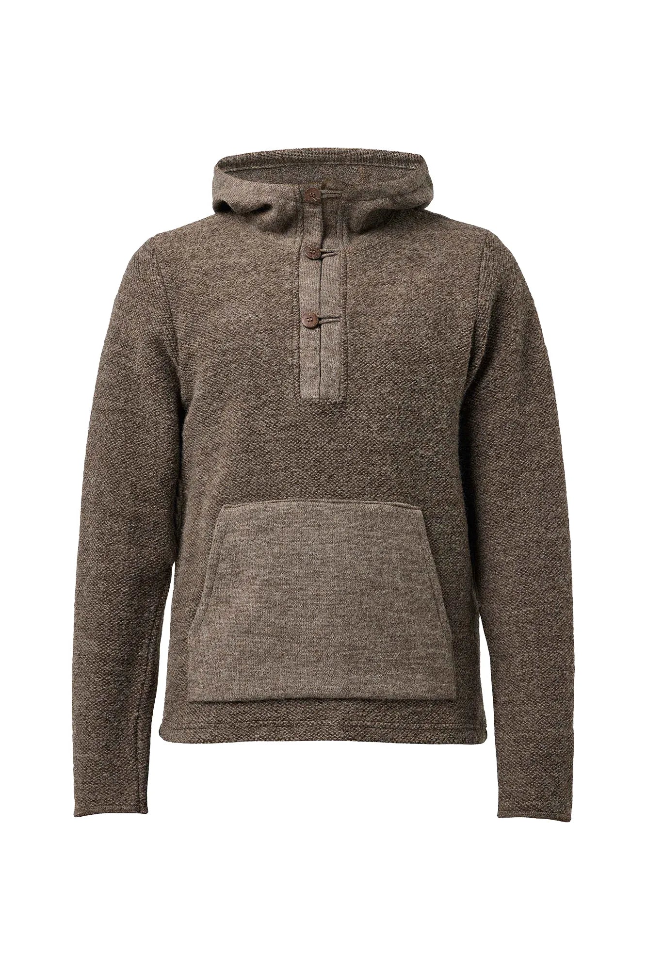 Ivanhoe 1946 Anorak Wolljacke Nutmeg Gr M ungefärbt