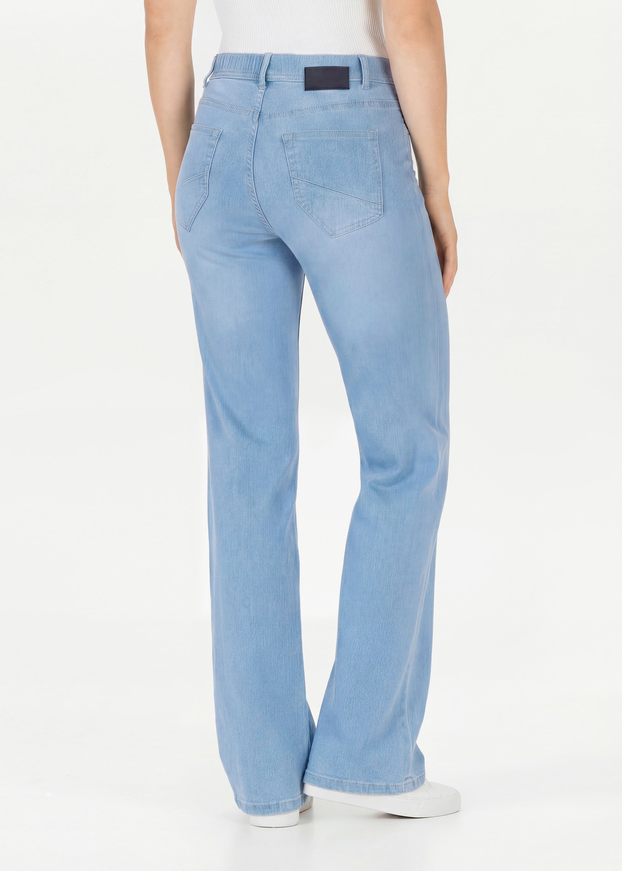 Stehmann Melli Flared Jeans ice blue Powerstretch