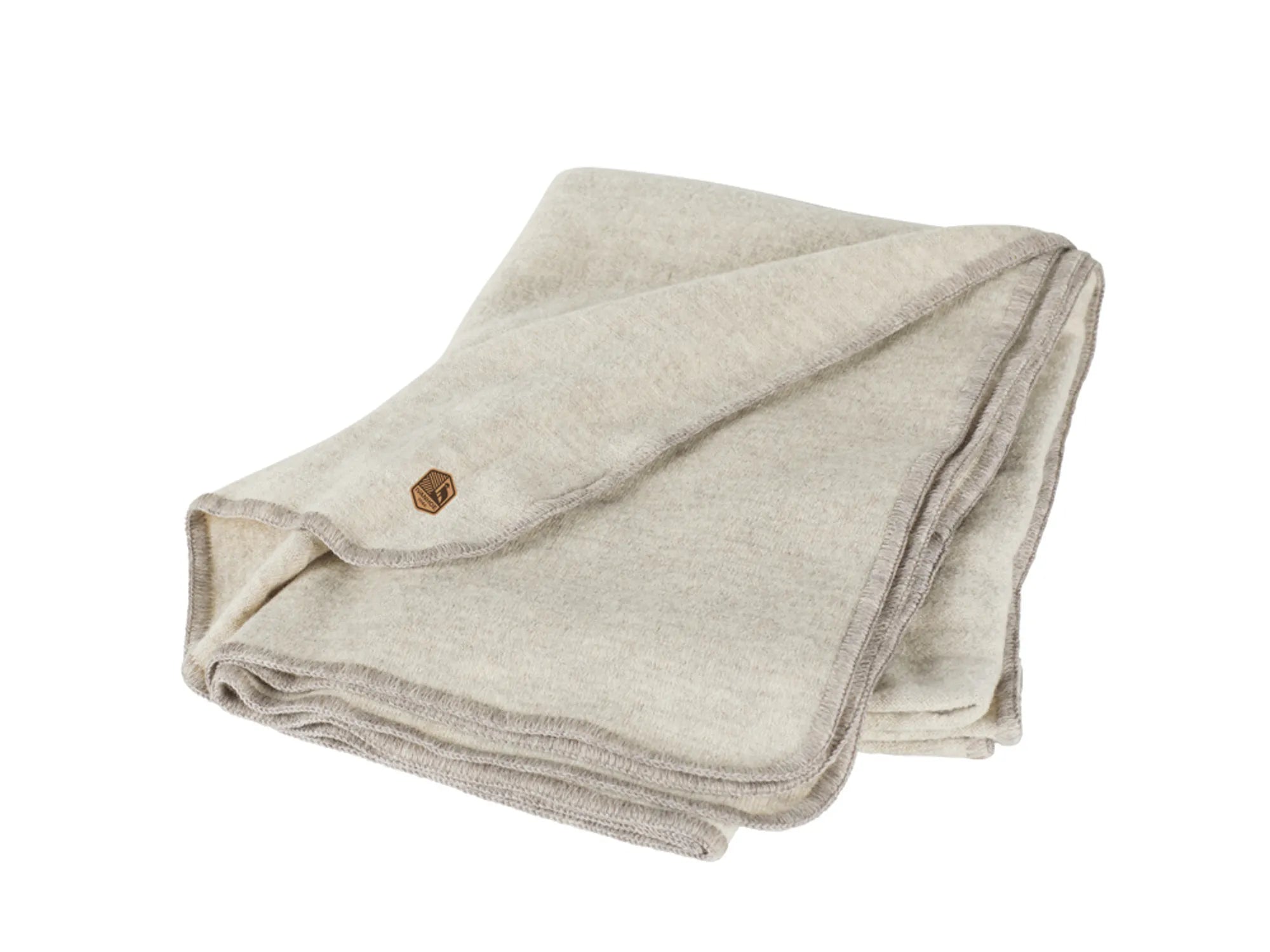 Ivanhoe NLS Blanket Solid Ullpläd Birch 120x190