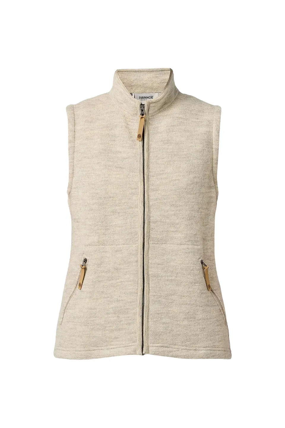 Ivanhoe NLS Coco Vest Weste Damen birch Gr 38 ungefärbt