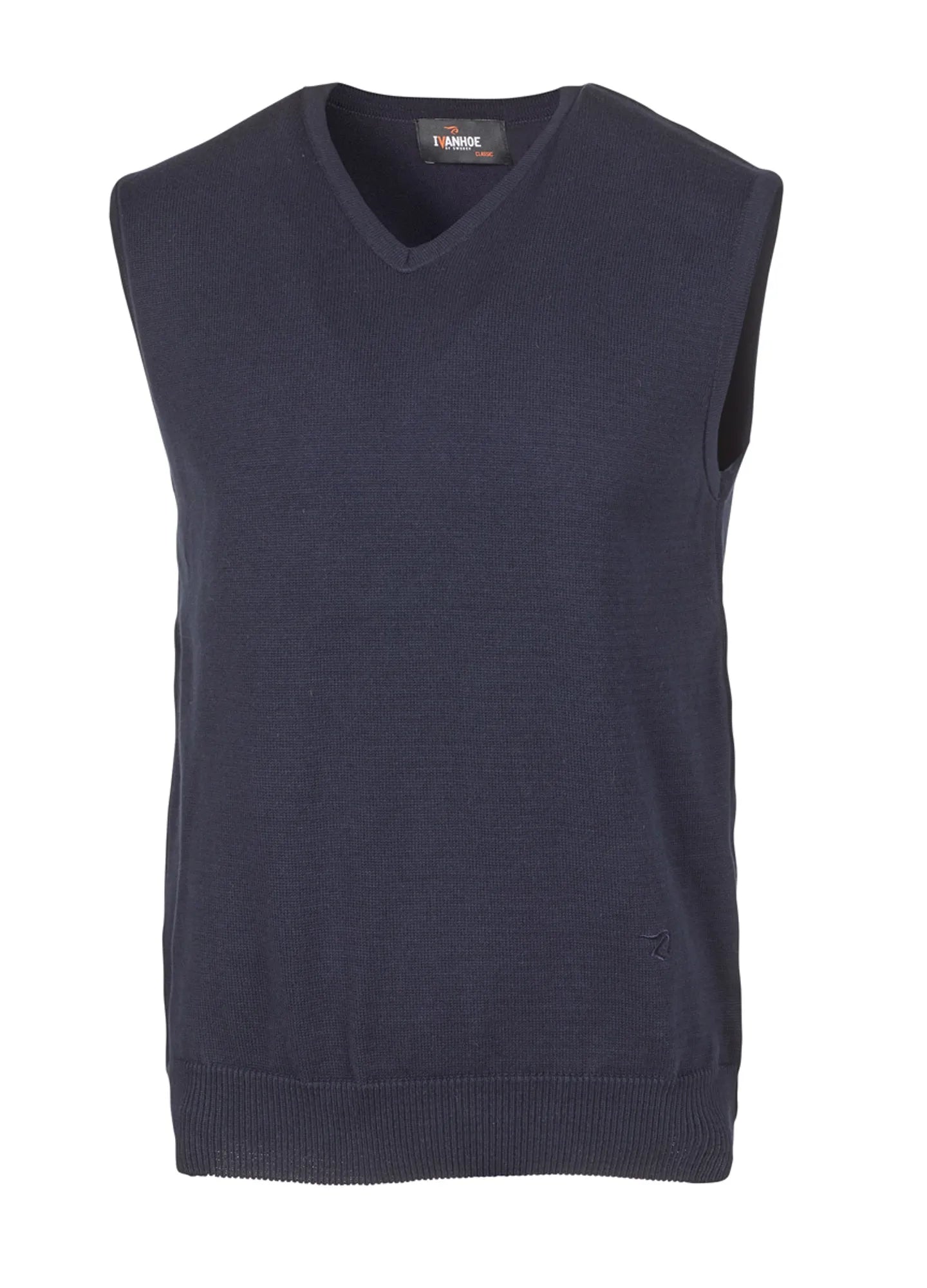 Ivanhoe PD Slipover Pullunder Navy 100% Bio-Baumwolle