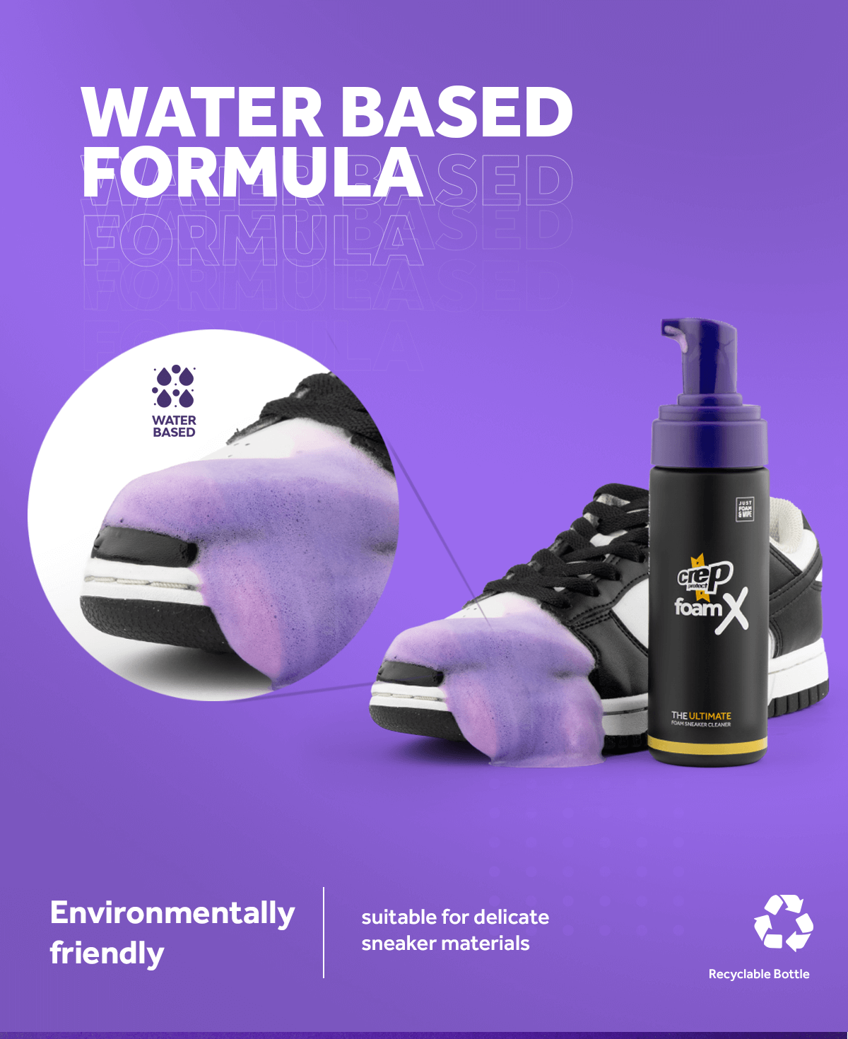 Crep Protect Foam X Schaumreiniger 150 ml für Sneaker
