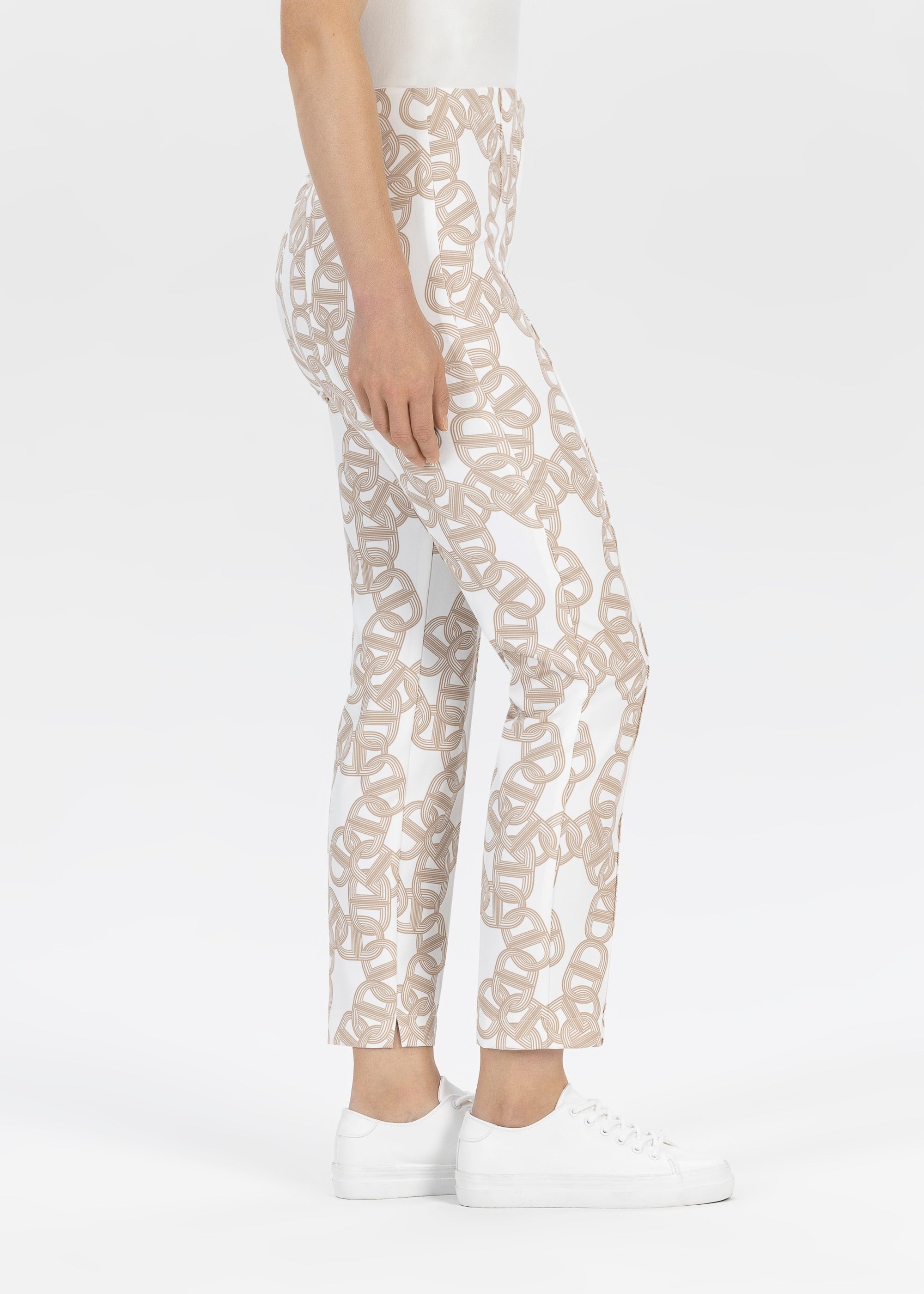 Stehmann Ellsa Slim Fit Hose camel light 34 7/8-Länge