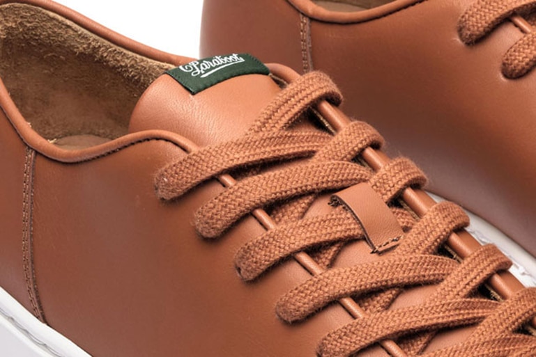 Paraboot Supernova Allure Sneaker Weiß Gold Glattleder