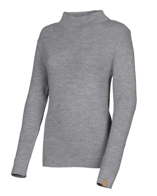 Ivanhoe GY Solberga Pullover Damen Grey Marl Merino