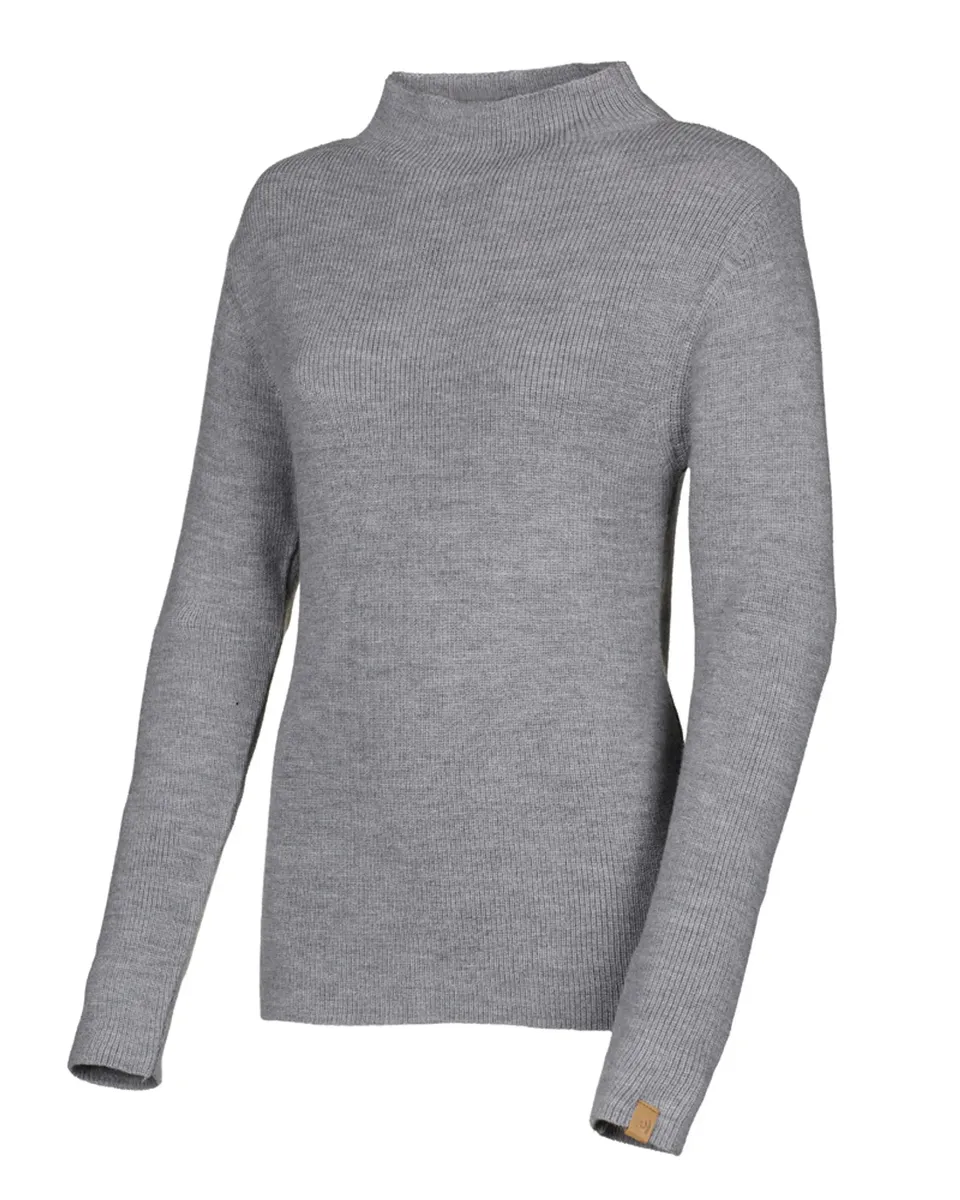 Ivanhoe GY Solberga Pullover Damen Grey Marl Merino