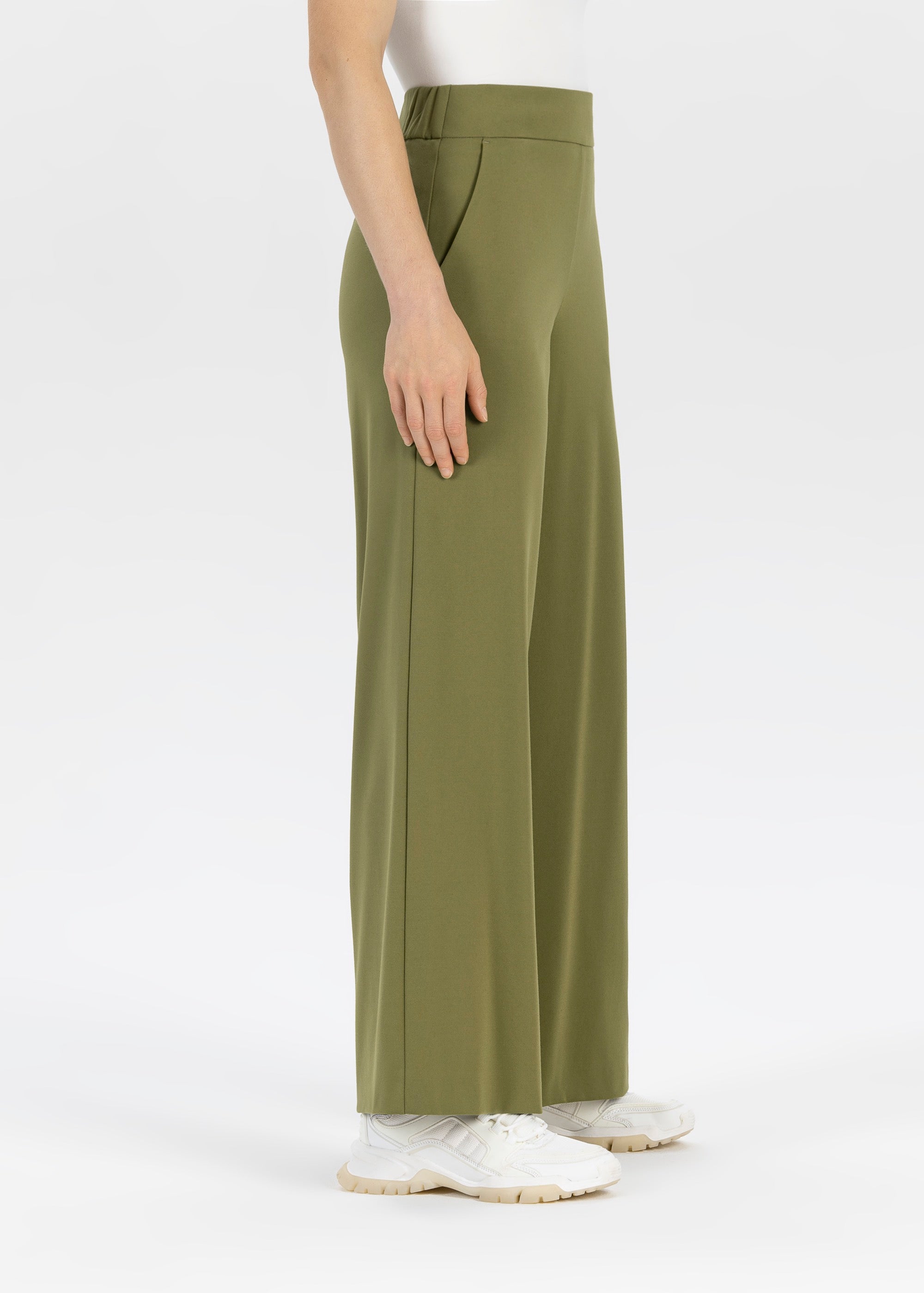 Stehmann Hamatit Hose burnt olive Gr.38 Jersey weit