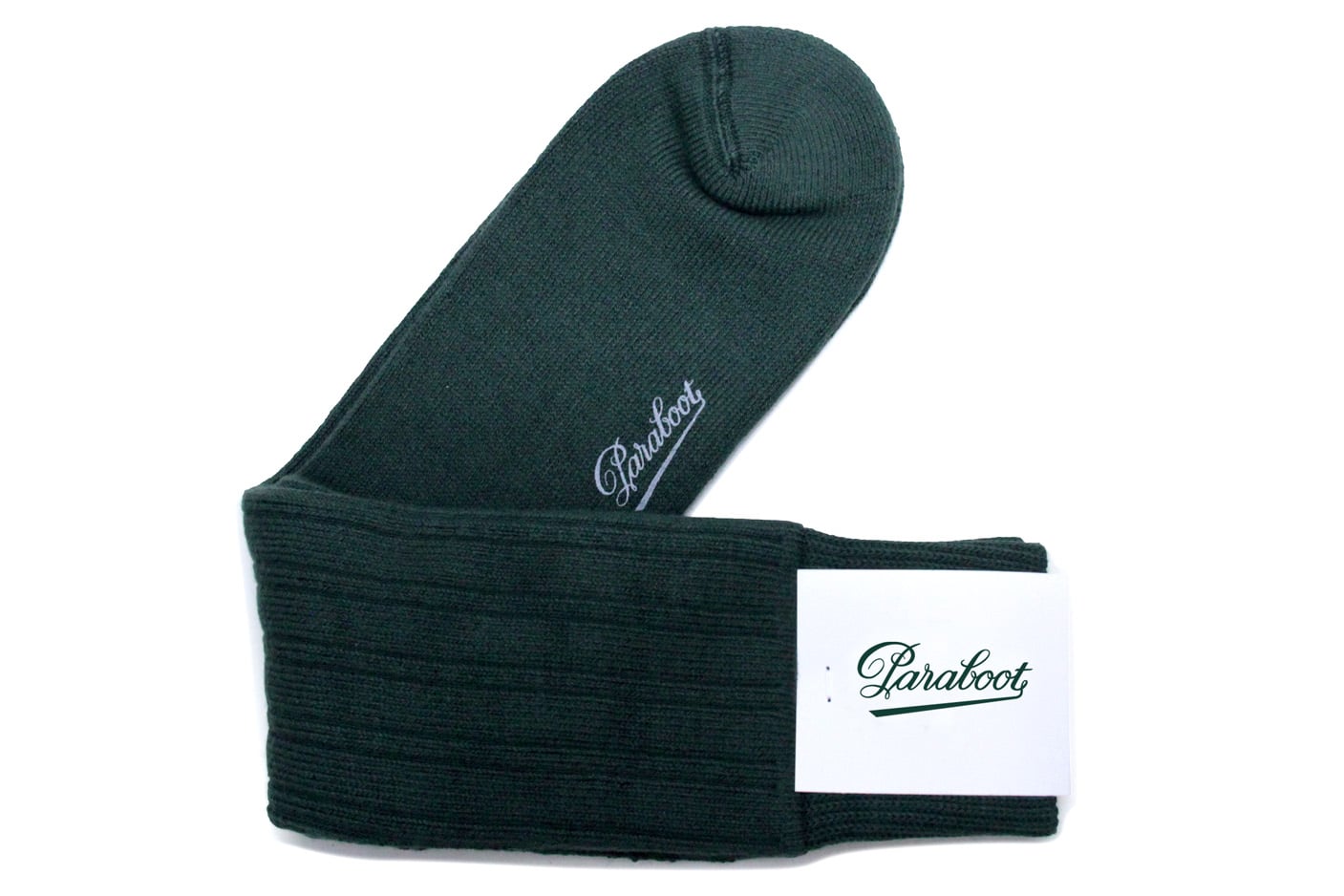 Paraboot Chaussettes Coton Cotes Socken Vert Baumwolle