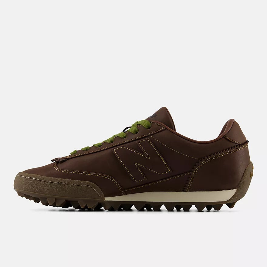 New Balance Gator Run Sneaker Pumpernickel Rich Oak Leder