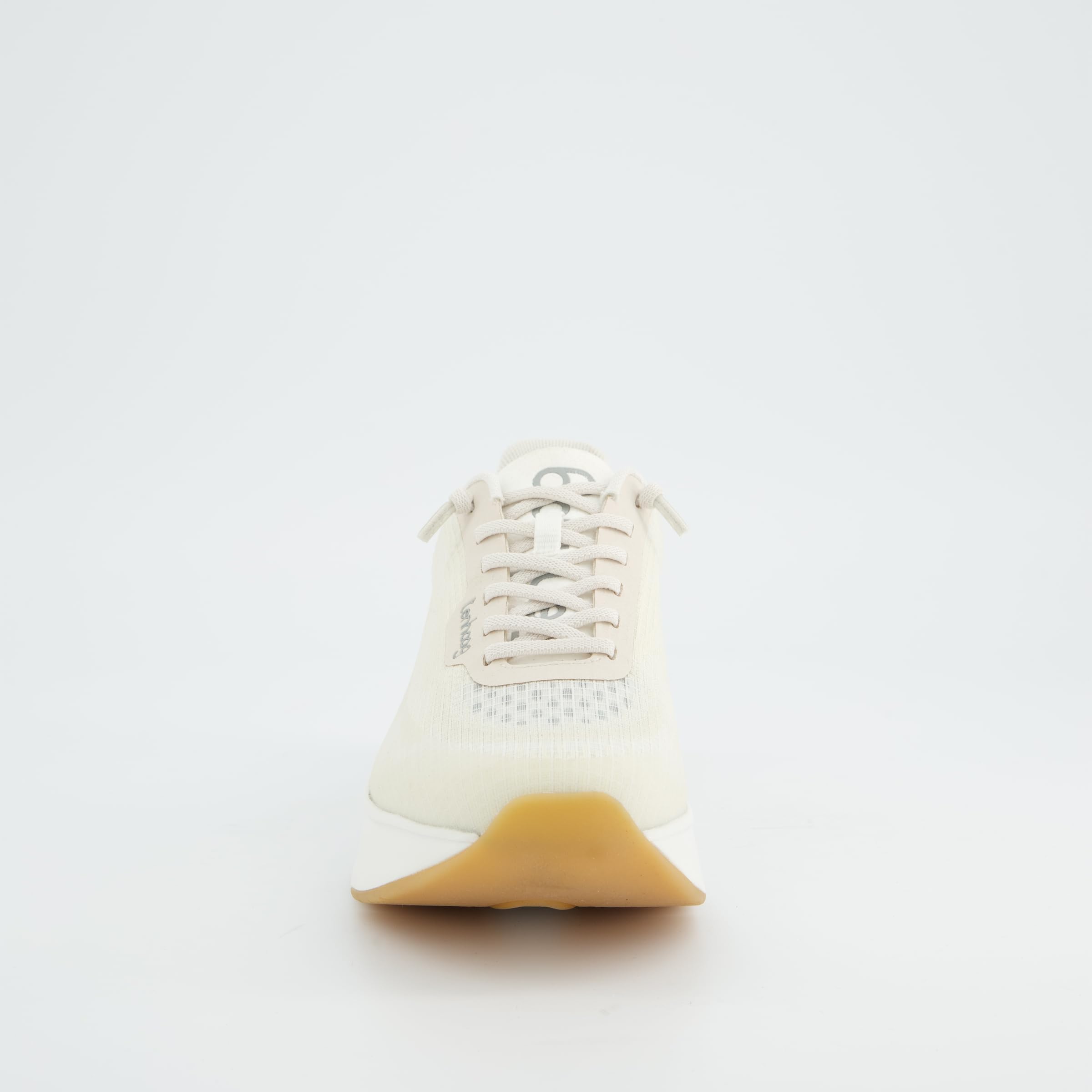 tenhaag everyhaag Damen Sneaker Beige Gr. 38 Textil Low-Top