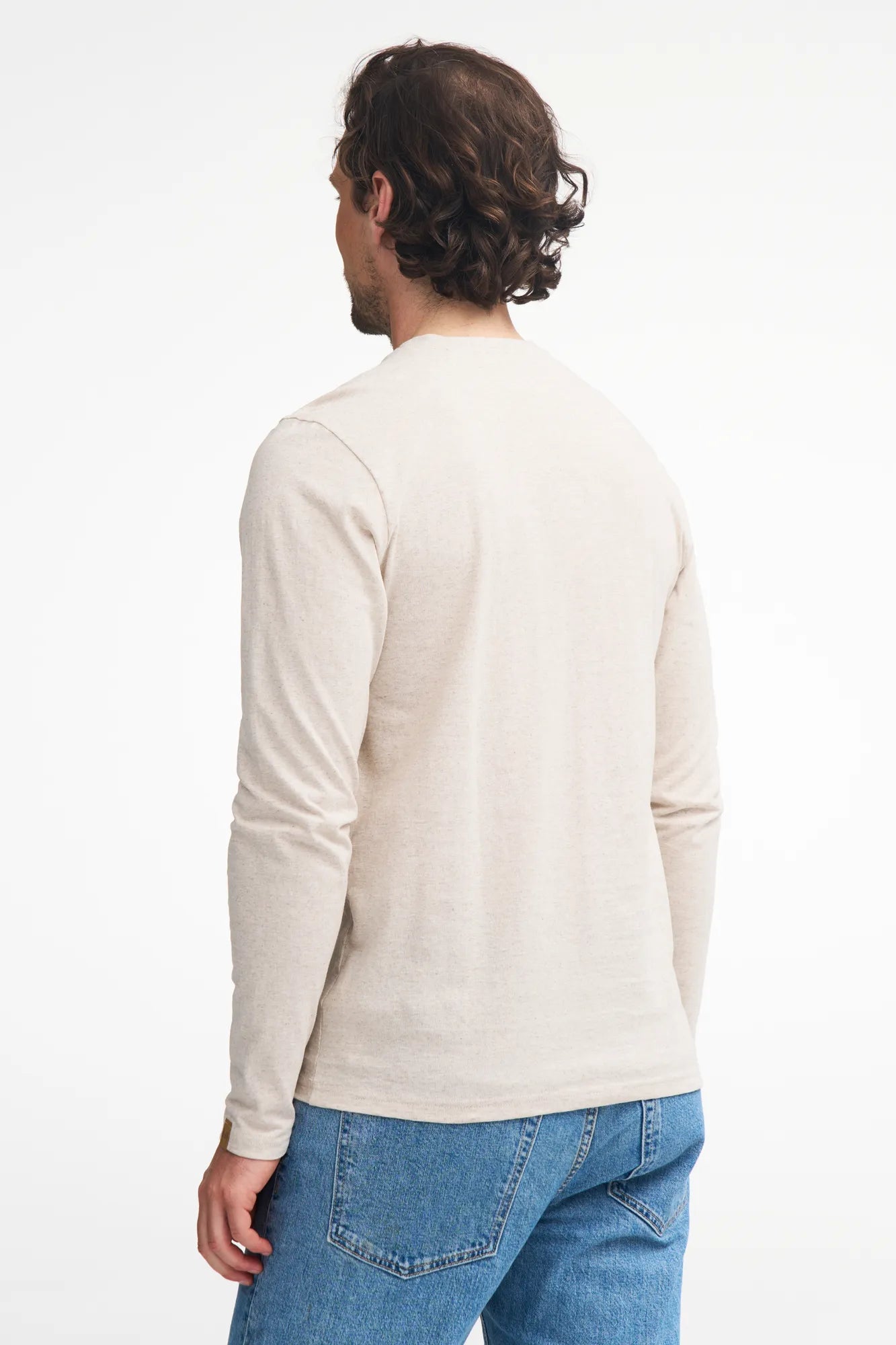 Ivanhoe Gy Eje Hemp Langarmshirt Herren Navy Gr. S