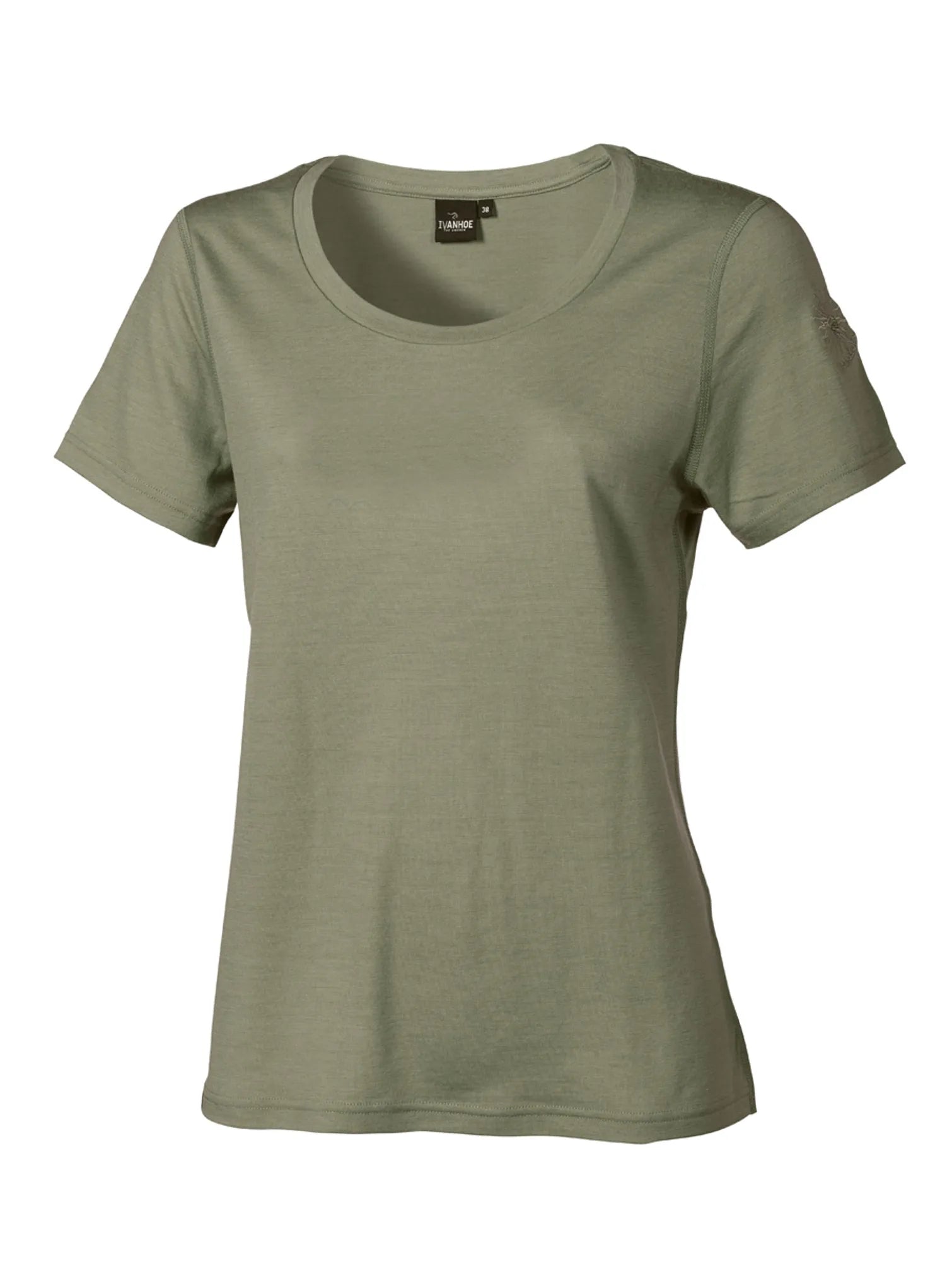 Ivanhoe Underwool Meja Merino T-Shirt Lichen Green 38 160g