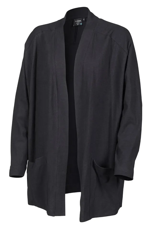 Ivanhoe GY Beyla Cardigan Black M Baumwolle Hanf
