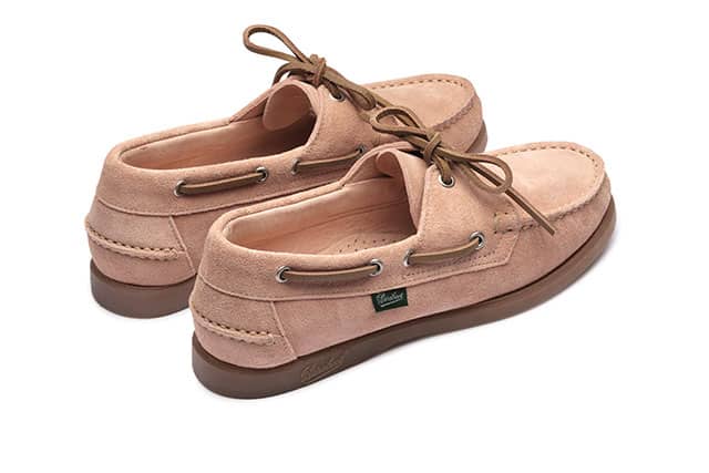 Paraboot Barth Bootsschuhe beige Wildleder