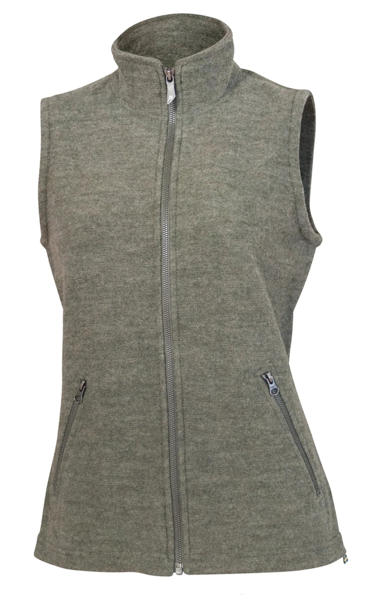 Ivanhoe Flora Vest Wollweste Lichen Green 60% Wolle
