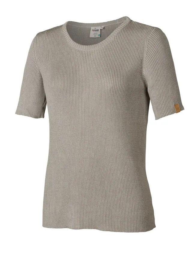Ivanhoe Tilly T-Shirt Greige Damen Tencel Gr. 36-46