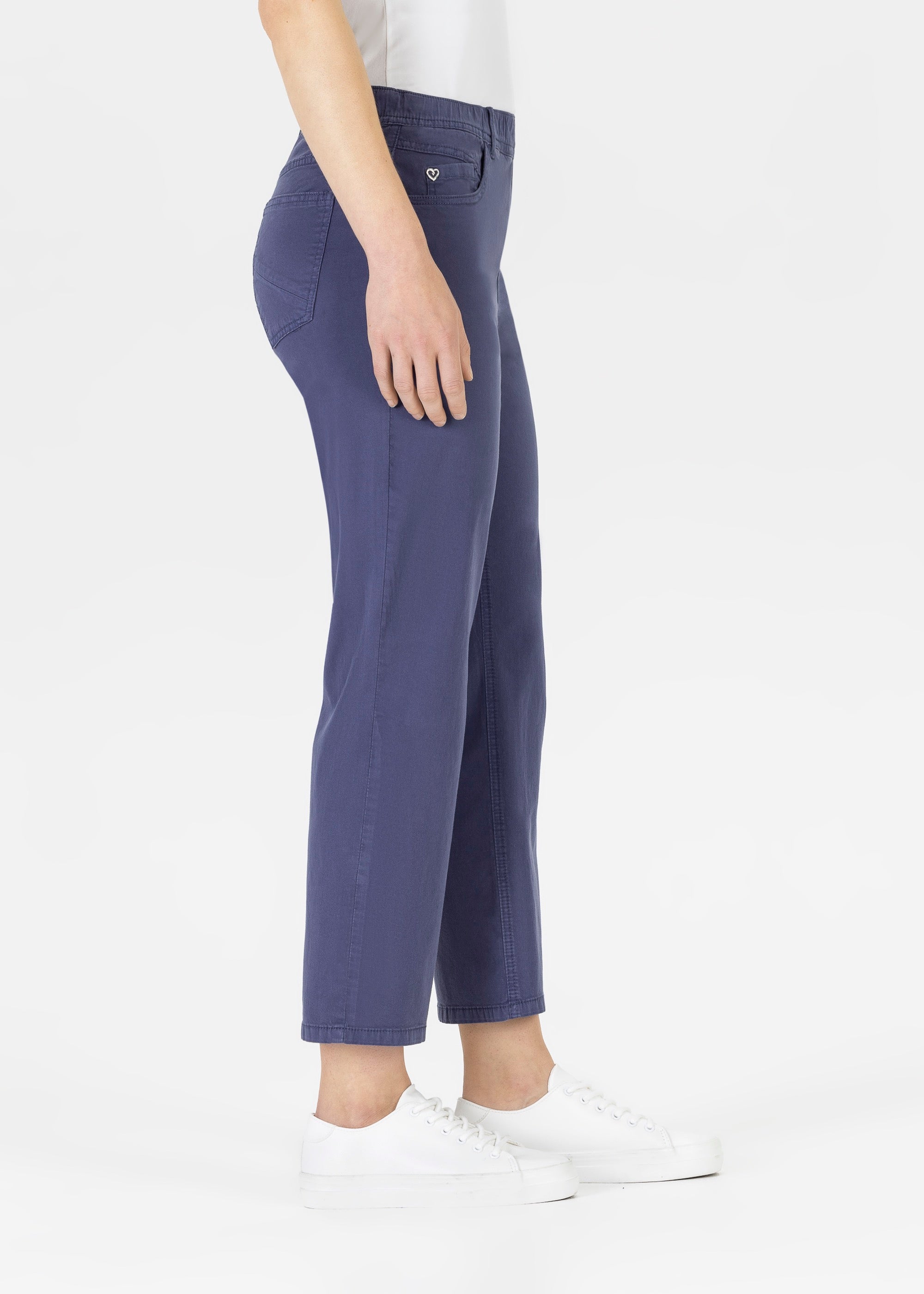 Stehmann Melli 6/8-Hose Sporty Gabardine indigo