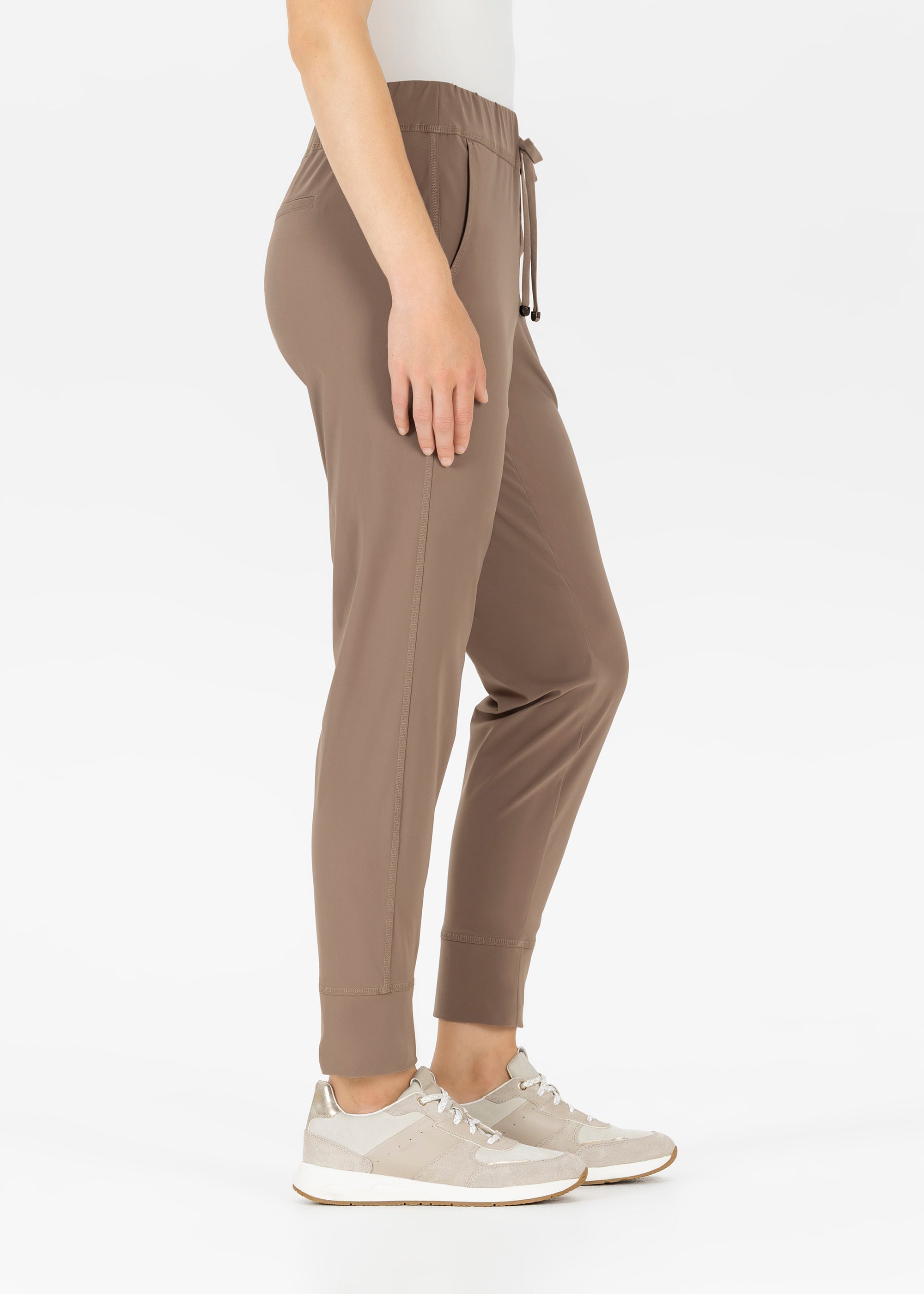 Stehmann Roxana Jogpants peanut Tec-Jersey 7/8